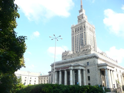 El mostrenco comunista en el centro de Varsovia