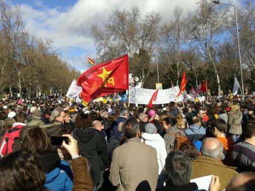 Manifestación por el derecho al aborto